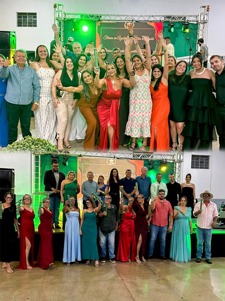🎓 Finalmente Formados! Parabéns aos Nossos Agentes de Saúde! 💙💚