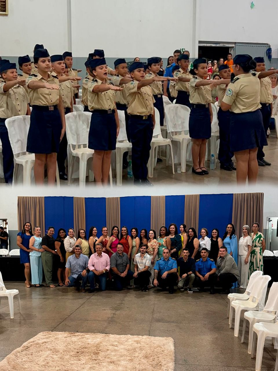 🎓🎖️ Disciplina, Honra e Vitória: A Formatura da Escola Antônio Franco Barbosa! 🎓✨