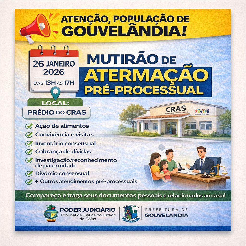 📢 ATENÇÃO, POPULAÇÃO DE GOUVELÂNDIA!📢 ATENÇÃO, POPULAÇÃO DE GOUVELÂNDIA!